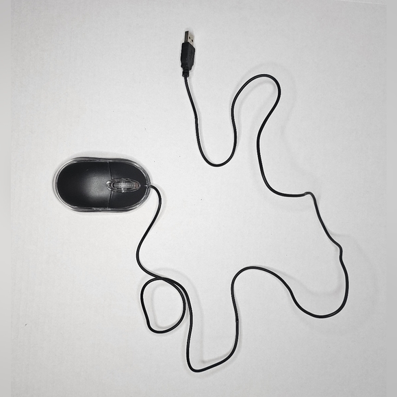 OPTICAL Corded Mouse - USB cord - Picture 3 of 8